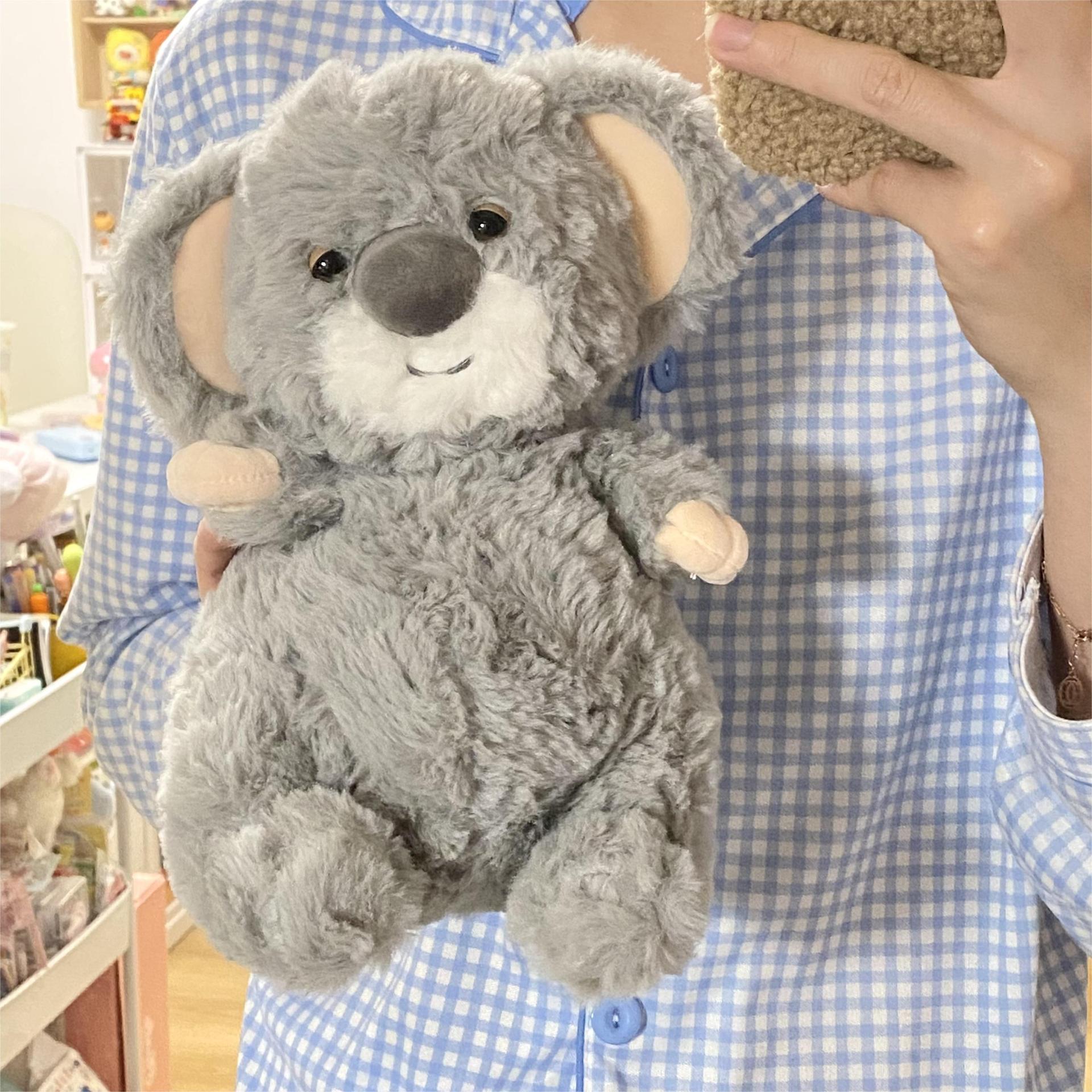 Love Lazy Rabbit Doll Plush Toy Bear Comfort Doll Ring Toy Grab Machine Doll Wedding Wholesale details Picture