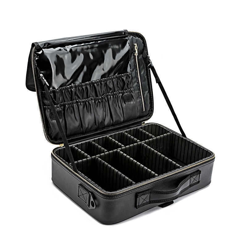 New Ins Style Large Capacity Storage Portable Heel Makeup Nail Art Tattoo Bag Portable Influencer Travel Makeup Bag Item Picture
