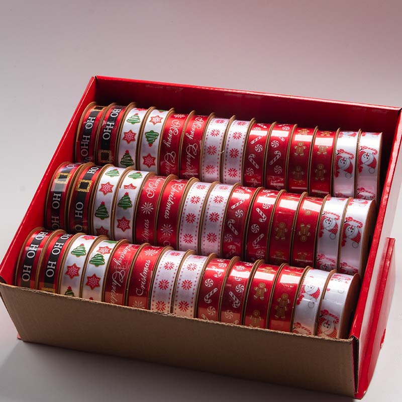 Christmas Series Packaging With Christmas Snow Santa Claus Gift Box Packaging Christmas Gift Ribbon Gift Box details Picture