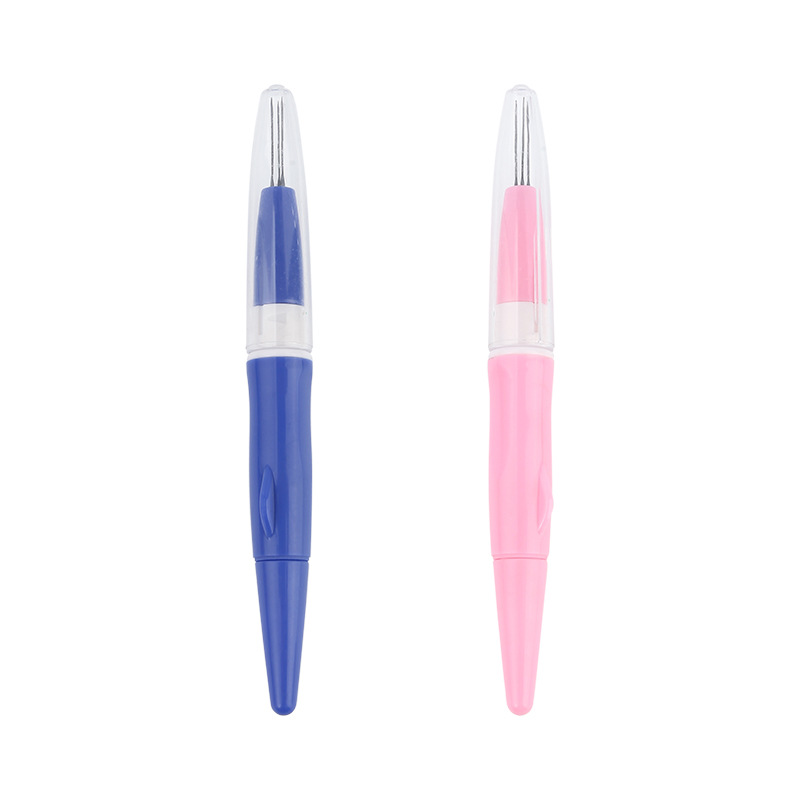 Wool felt poke needle Handmade diy poke tool poke pen Quick felting three-head needle can replace the head poke needle Item Picture