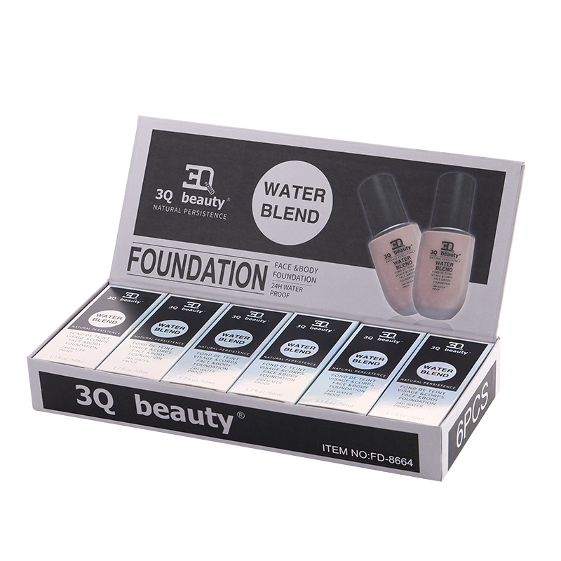 3Q/beauty/跨境粉底液干产品图