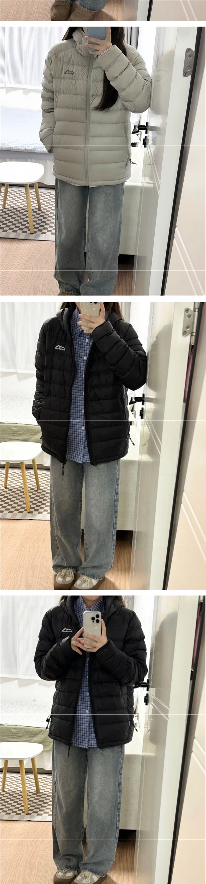 鸭绒服排骨轻薄羽绒服女短款秋冬新款宽松韩版休闲连帽保暖YL轻奢详情2