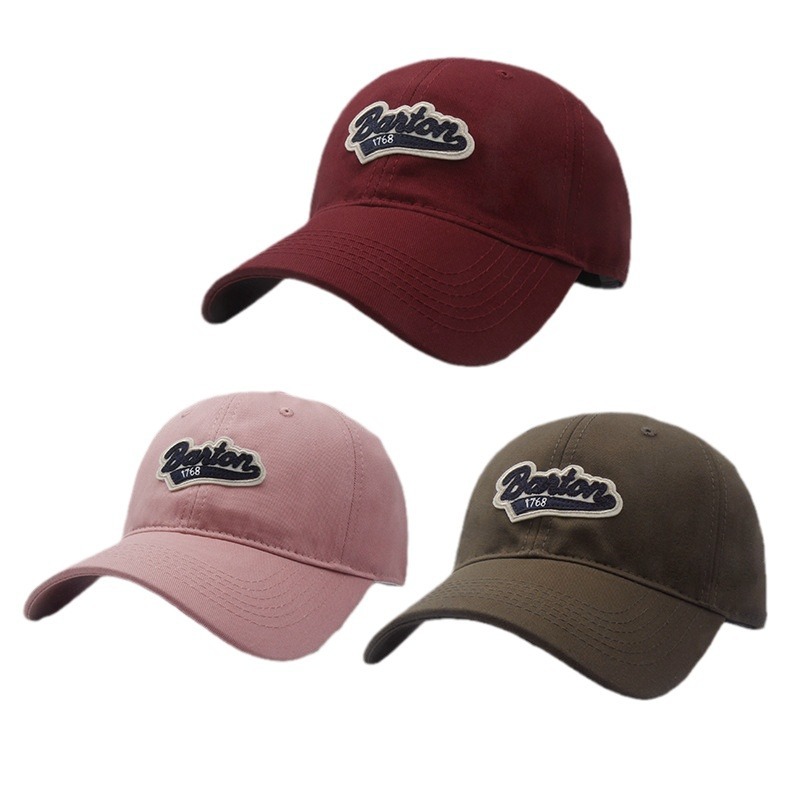 Korean Version Of The New Large Size Soft Top Baseball Cap Big Head Around The Face Small Cap Sunblock Wide Brim Big Face Cap Item Picture