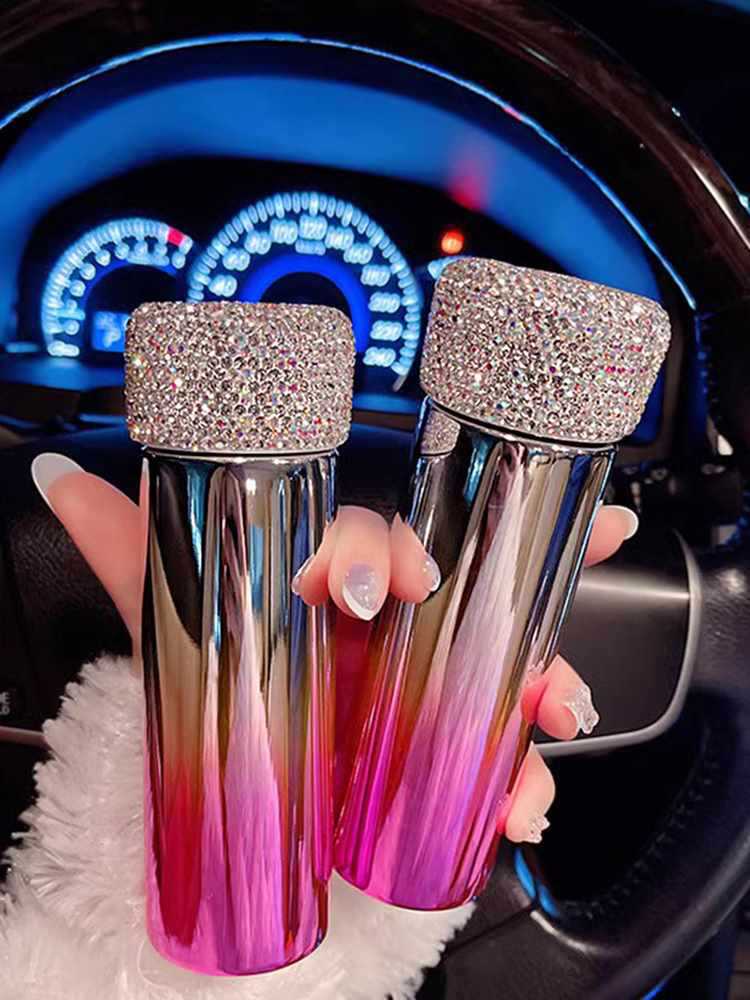 MPM3 mini insulated cup with water diamonds, cute and small pocket, portable cup, diamond-encrusted, high personality, high appearance level, lightweight stainless steel Specification image