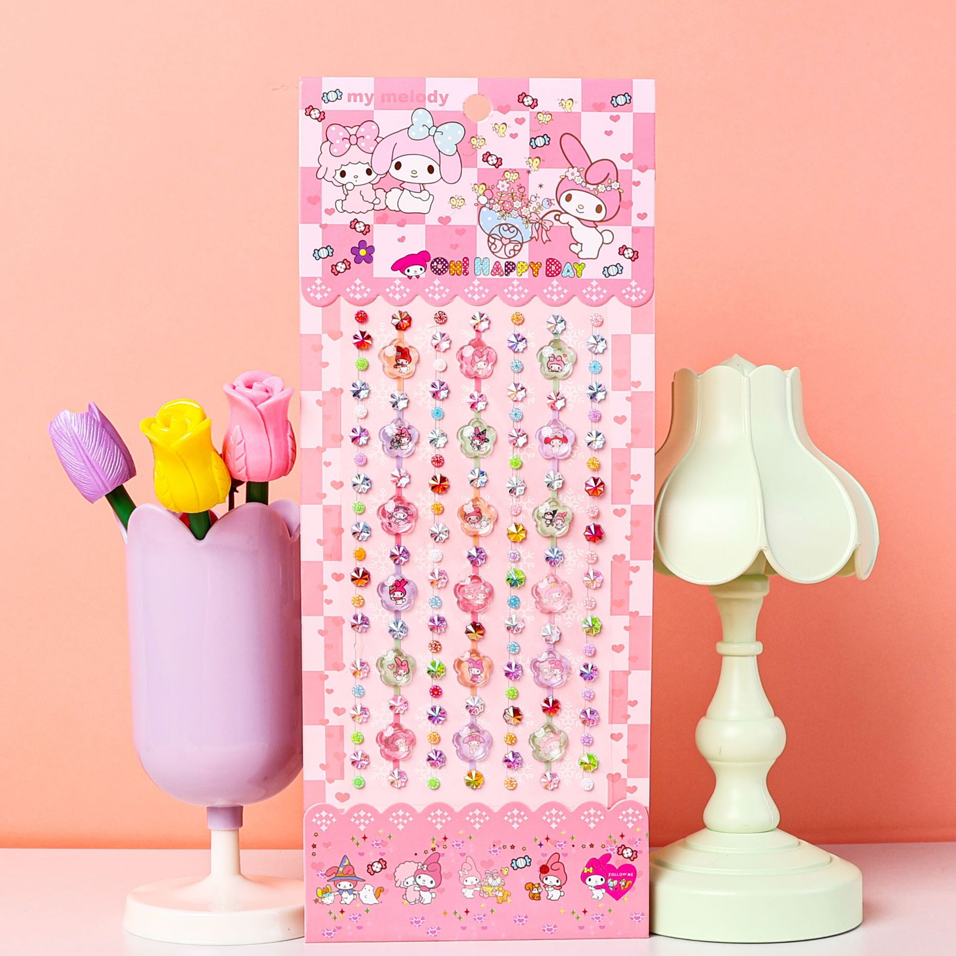 Cartoon Series Diamond Stickers Diy Acrylic Stickers Kindergarten Reward Stickers Creative Diamond Stickers Wholesale
