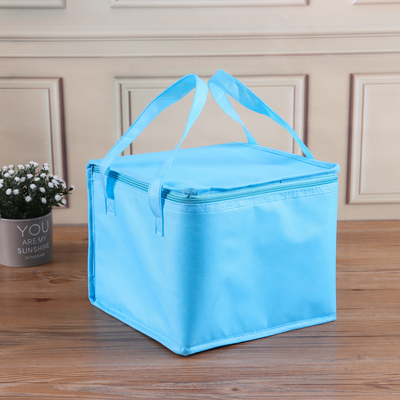In-stock non-woven fabric insulated bags, daily dining utensils, kitchenware, ice packs, picnic bags, hand-held aluminum foil insulated bags, milk tea takeout bags Application Scenario