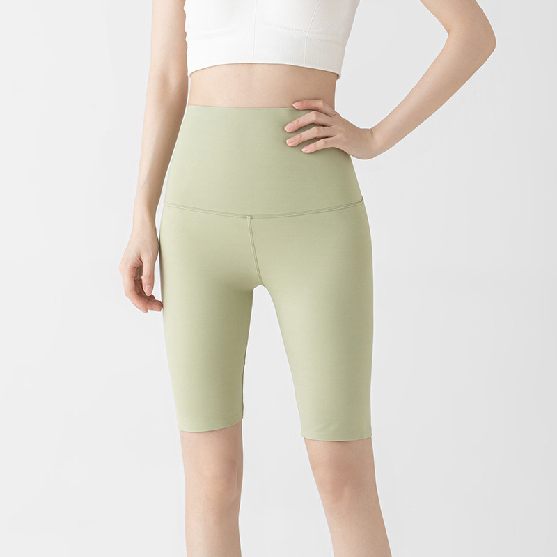 5005夏季五分芭比裤高腰收腹外穿女短裤薄款大码鲨鱼裤现货批发详情图3