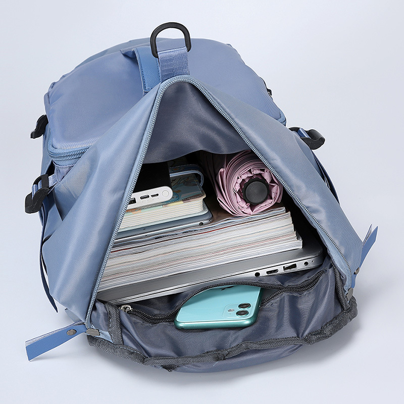 Large-capacity yoga bags, short travel bags, luggage bags, sports storage fitness bags, men's and women's travel boarding backpacks Specification image