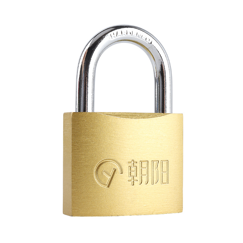 Wholesale of Chaoyang padlocks, small lock heads, drawer locks, household door anti-theft locks, waterproof and anti-rust copper-like padlocks and small locks Item Picture