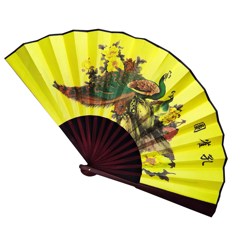 扇子/折扇/折叠扇/团扇/扇子女夏季中国风白底实物图