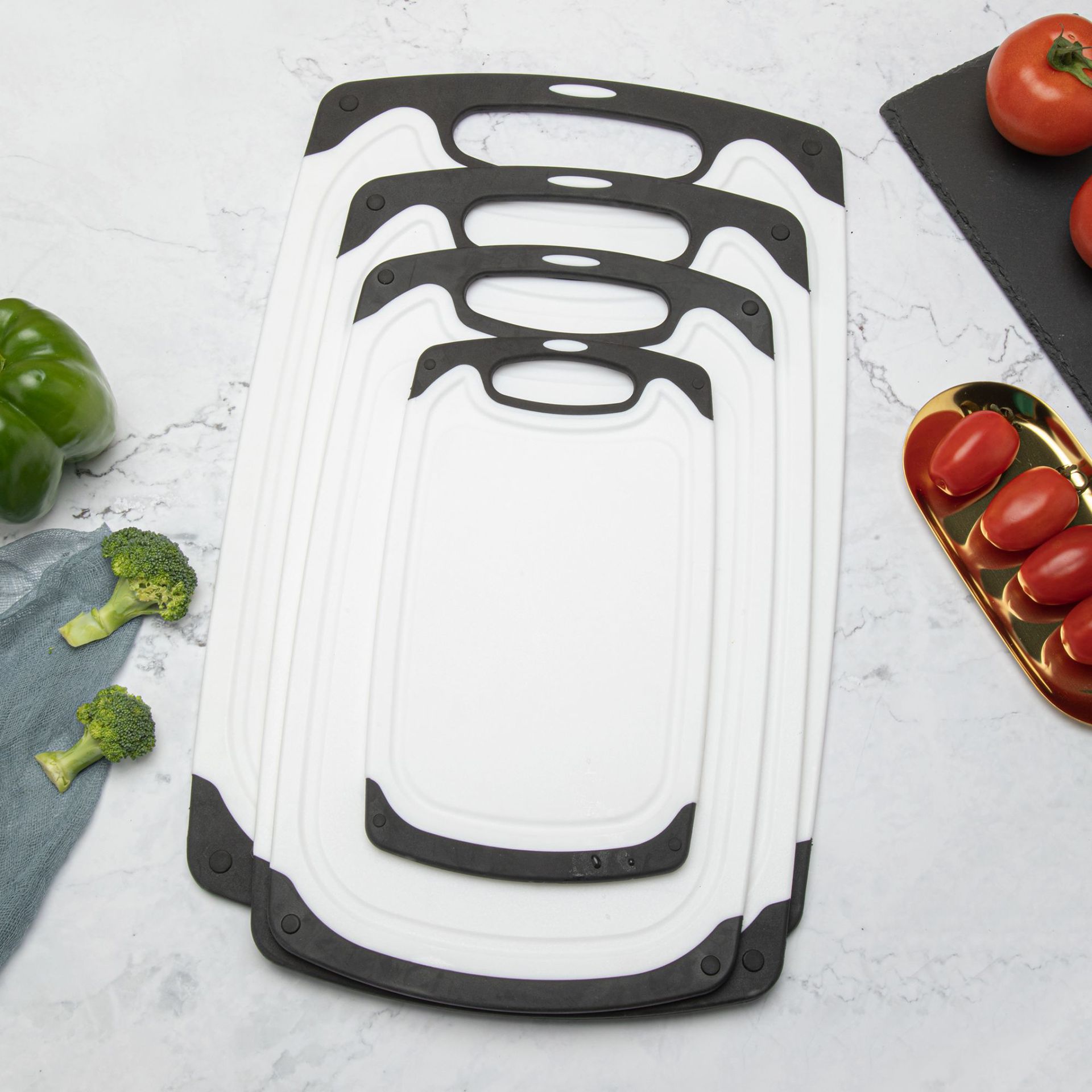 Amazon Hanging Wall Plastic Cutting Board Cutting Board Manufacturers Supply Multi-Way Cutting Vegetables Fruit Board Kitchen Supplies Cutting Board Wholesale details Picture