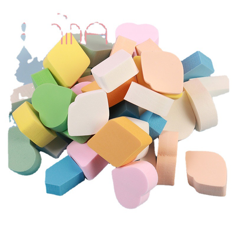 Annina Canned Makeup Powder Puff Soft Polygon Cotton Makeup Egg Dry And Wet Makeup Tool Item Picture