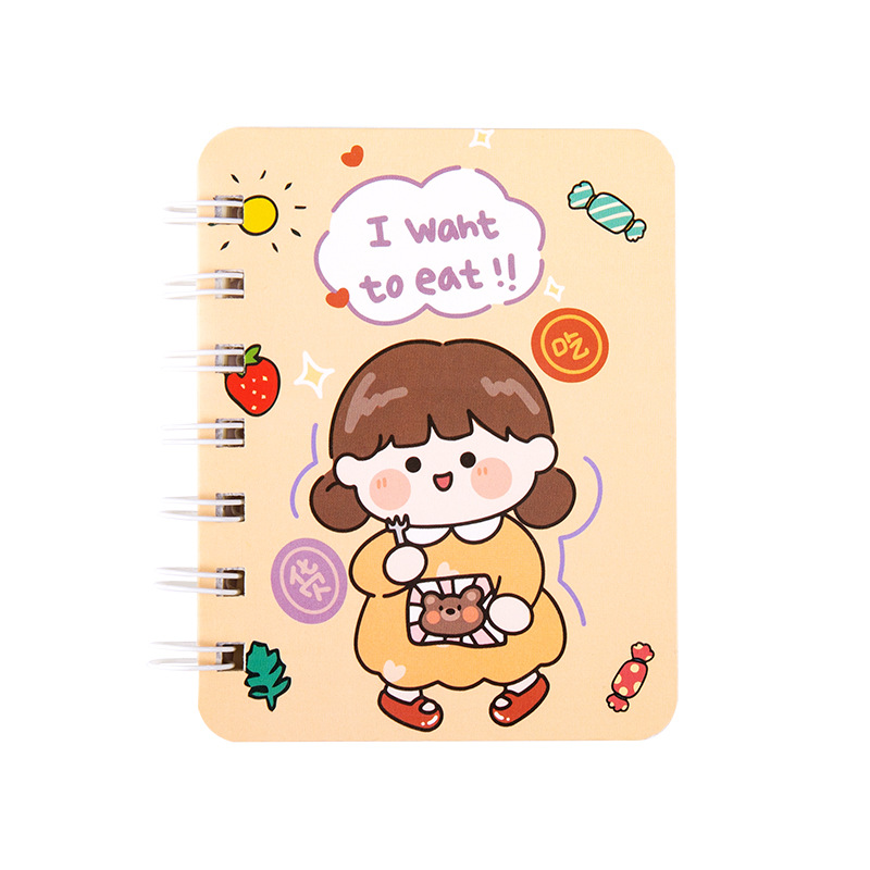 A7 Rollover Coil This Student Small Book Pocket Mini Notebook Diary Portable Office Notepad Wholesale Item Picture