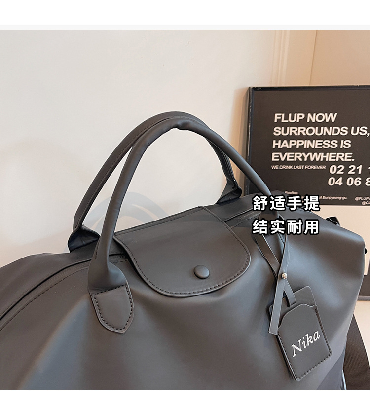 大容量旅行包轻便待产收纳袋健身运动瑜伽包旅行出差手提行李包女详情6