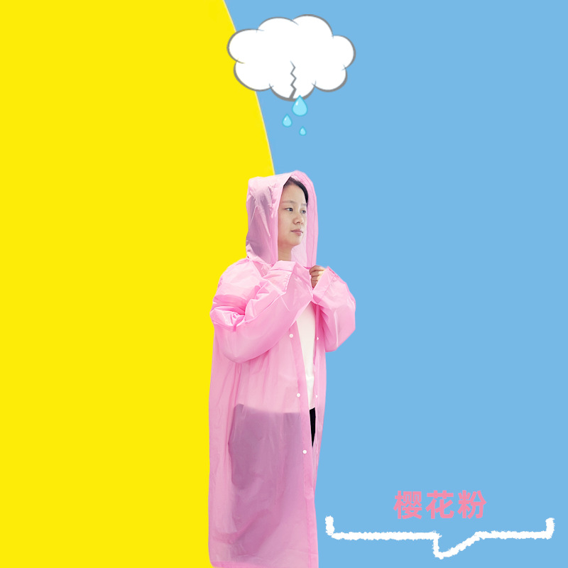 连体雨衣、雨披实物图