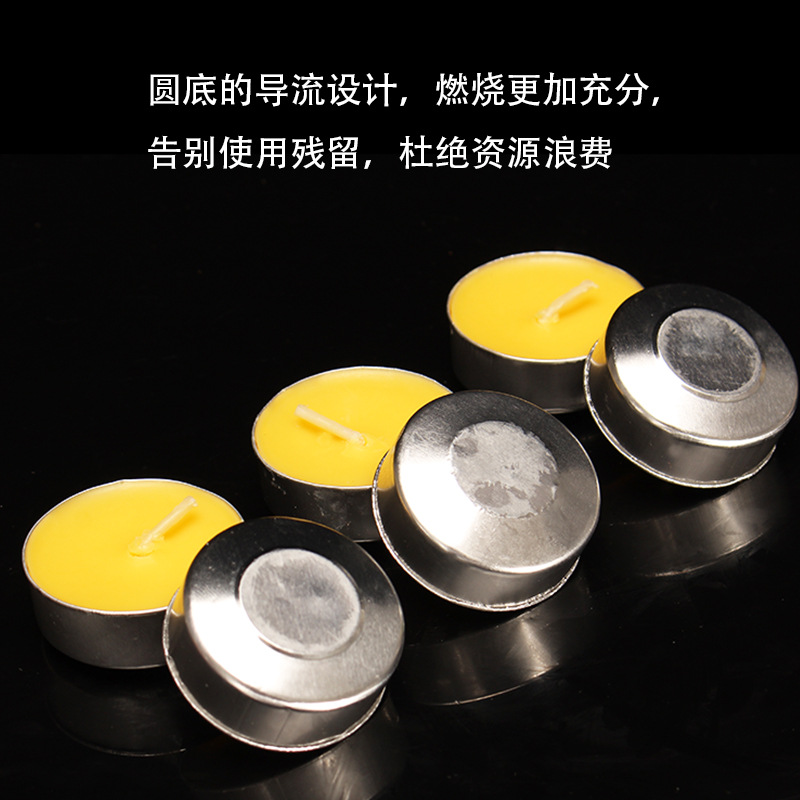 Bao Lian Hua Butter Lamp, 4-hour 100-candle lamp for offering to Buddha, long lamp, butter offering lamp, plum blossom grain Buddhist utensils Specification image