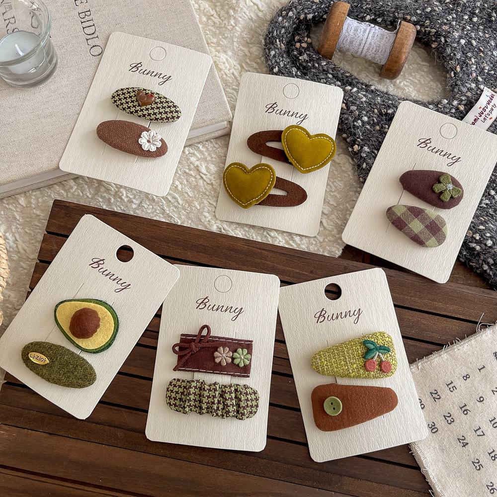 发夹/鸭嘴夹/儿童发夹/植绒/抓夹产品图