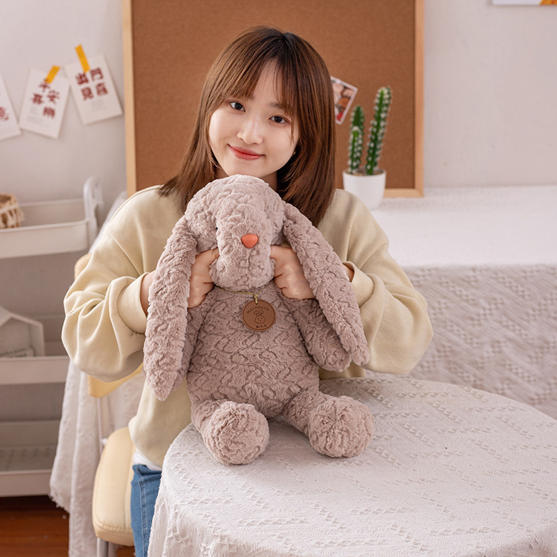 Bang Bang Rabbit Plush Doll Cute Big Rabbit Plush Toy Grab Machine Doll Boutique Physical Store Repeat Customer Doll Specification drawing