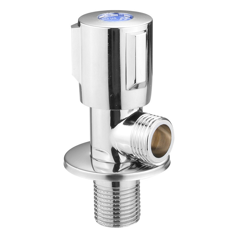 All-copper thickened Angle valve, toilet, water heater, cold and hot water inlet and outlet copper core valve switch, 304 stainless steel Angle valve Item Picture