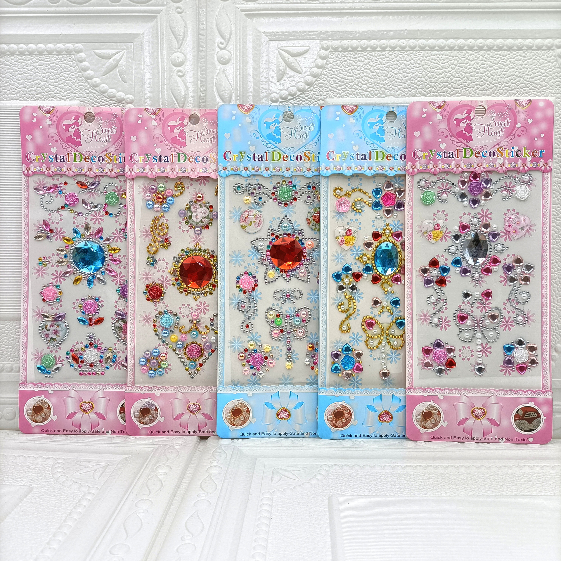 【 Factory Direct Sales 】 Acrylic diamond stickers, gemstone stickers, DIY creative decorative stickers, children's handmade mobile phone stickers