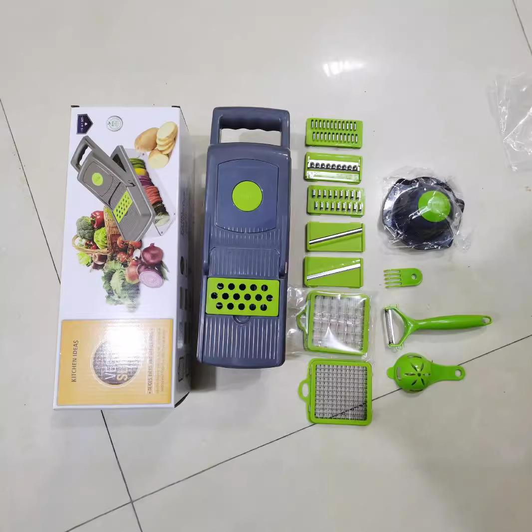 切菜器/切菜神器/绞肉机料理机/厨房神器/抽拉收纳架细节图