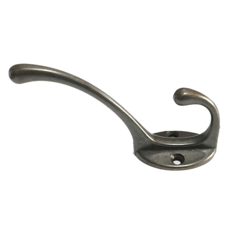 Zinc alloy antique black single coat hook cabinet bedroom door coat hook hook furniture decoration hardware Application Scenario
