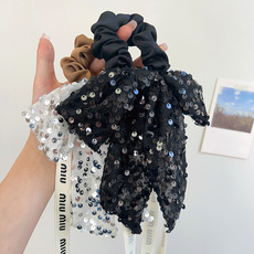 New cross-border headband from Europe and America, versatile ins texture satin headband, wide edge knotted hair band wholesale R288 pic 38