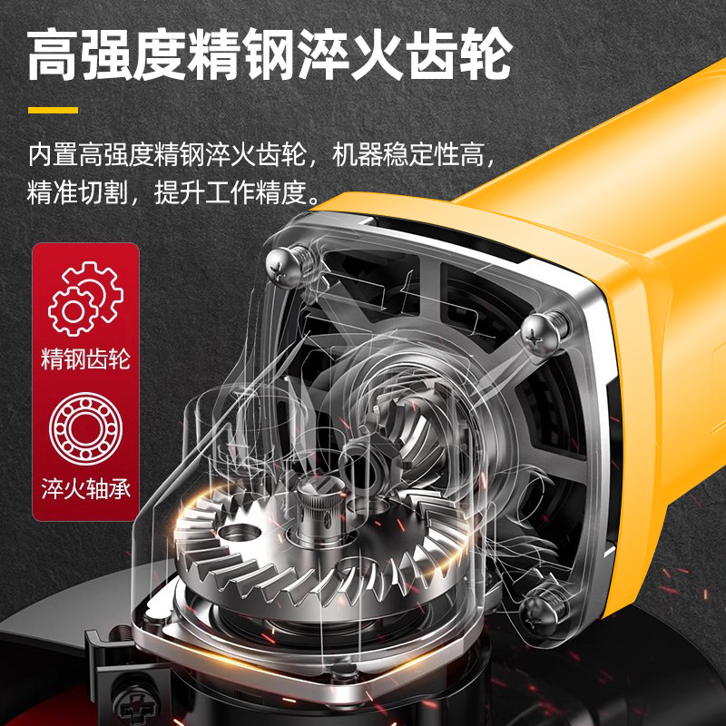 电动角磨机实物图