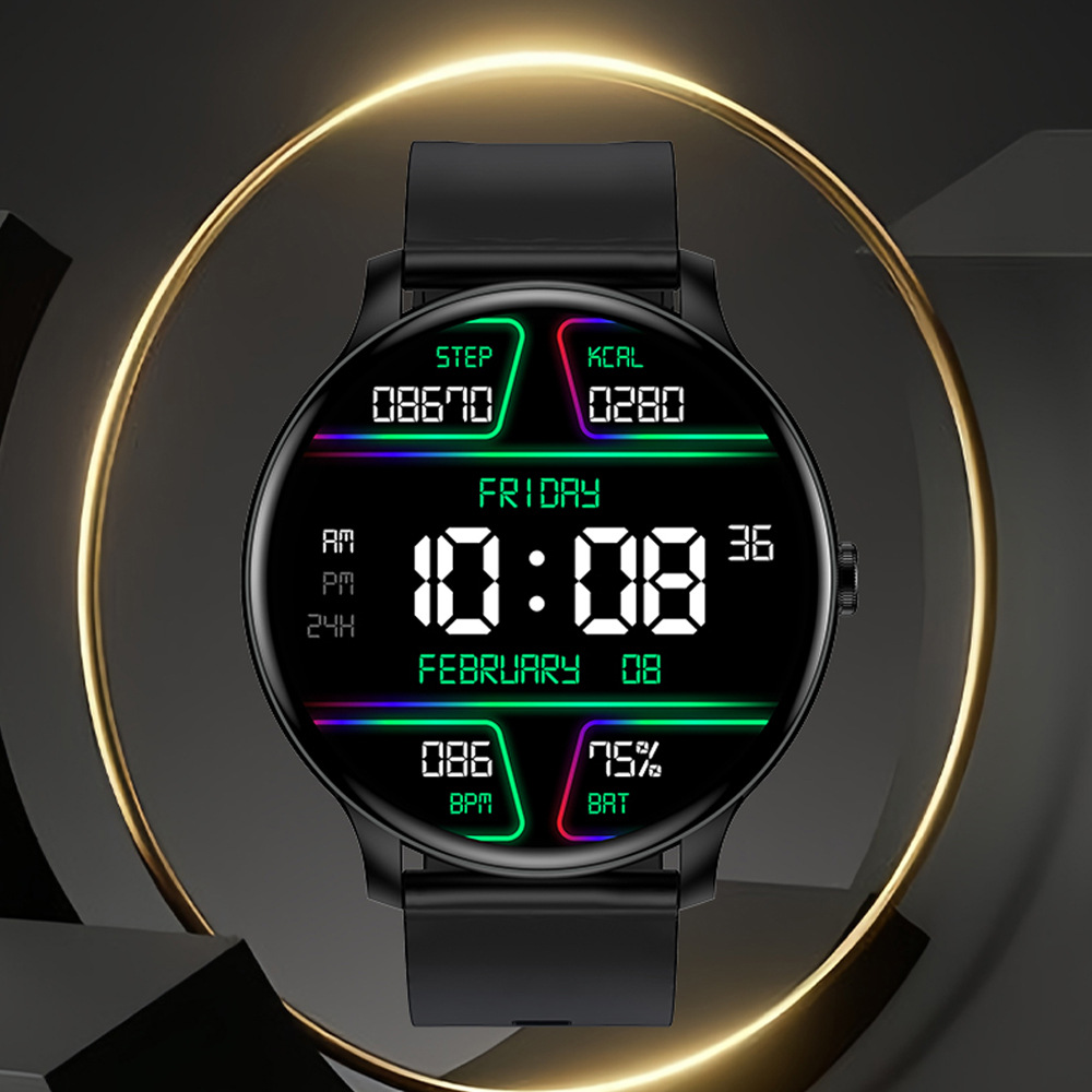 GT2 smartwatch Full Round model Bluetooth call, step count, heart rate, blood pressure, blood oxygen, sleep health monitoring sports watch Application Scenario
