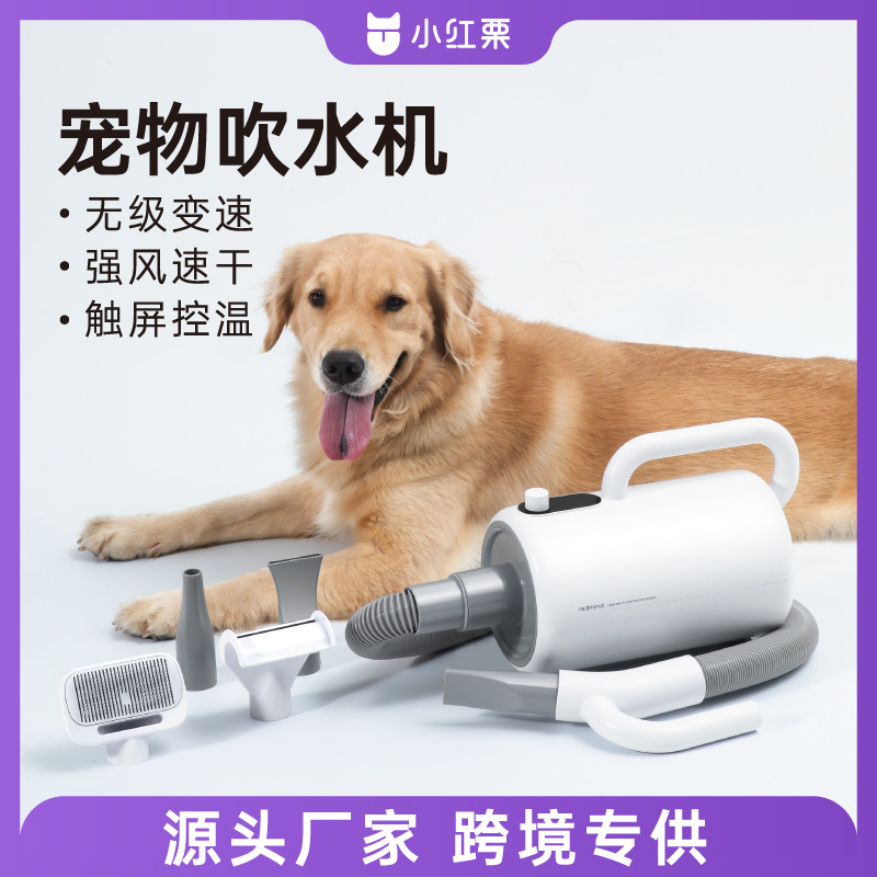 Little Red Chestnut Pet hair dryer, high-power dog hair dryer, Large dog-specific dryer, cat hair dryer