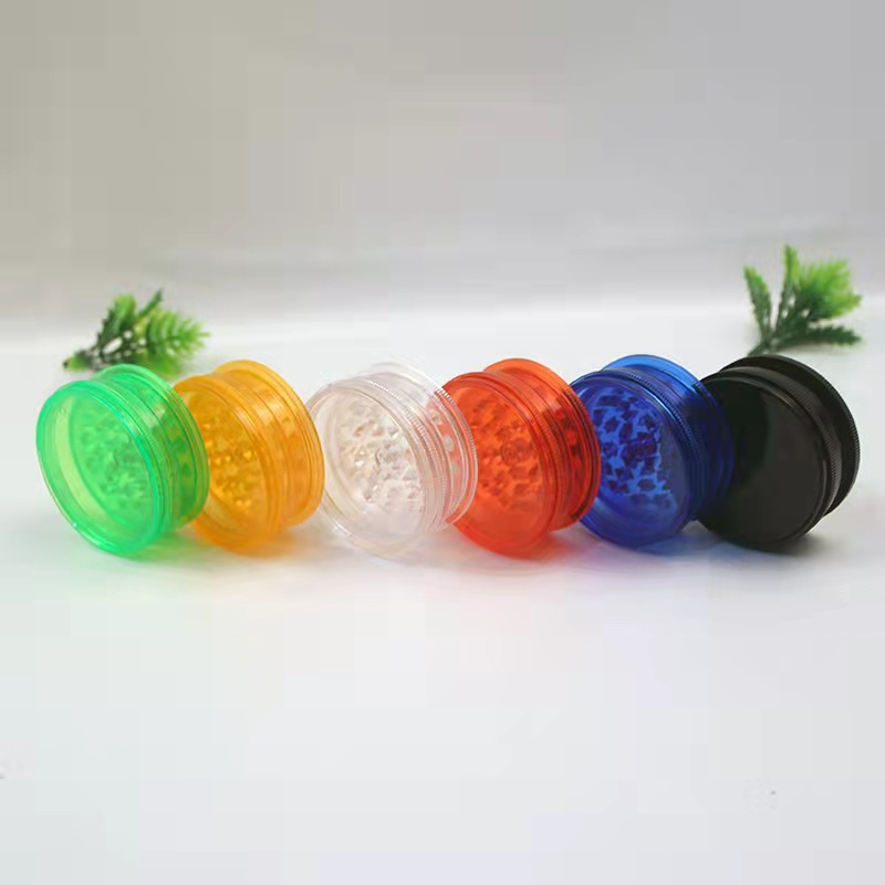 塑料磁铁磨烟器60mm便携式碎烟器研磨器展示盒装跨境货源厂家直销细节图