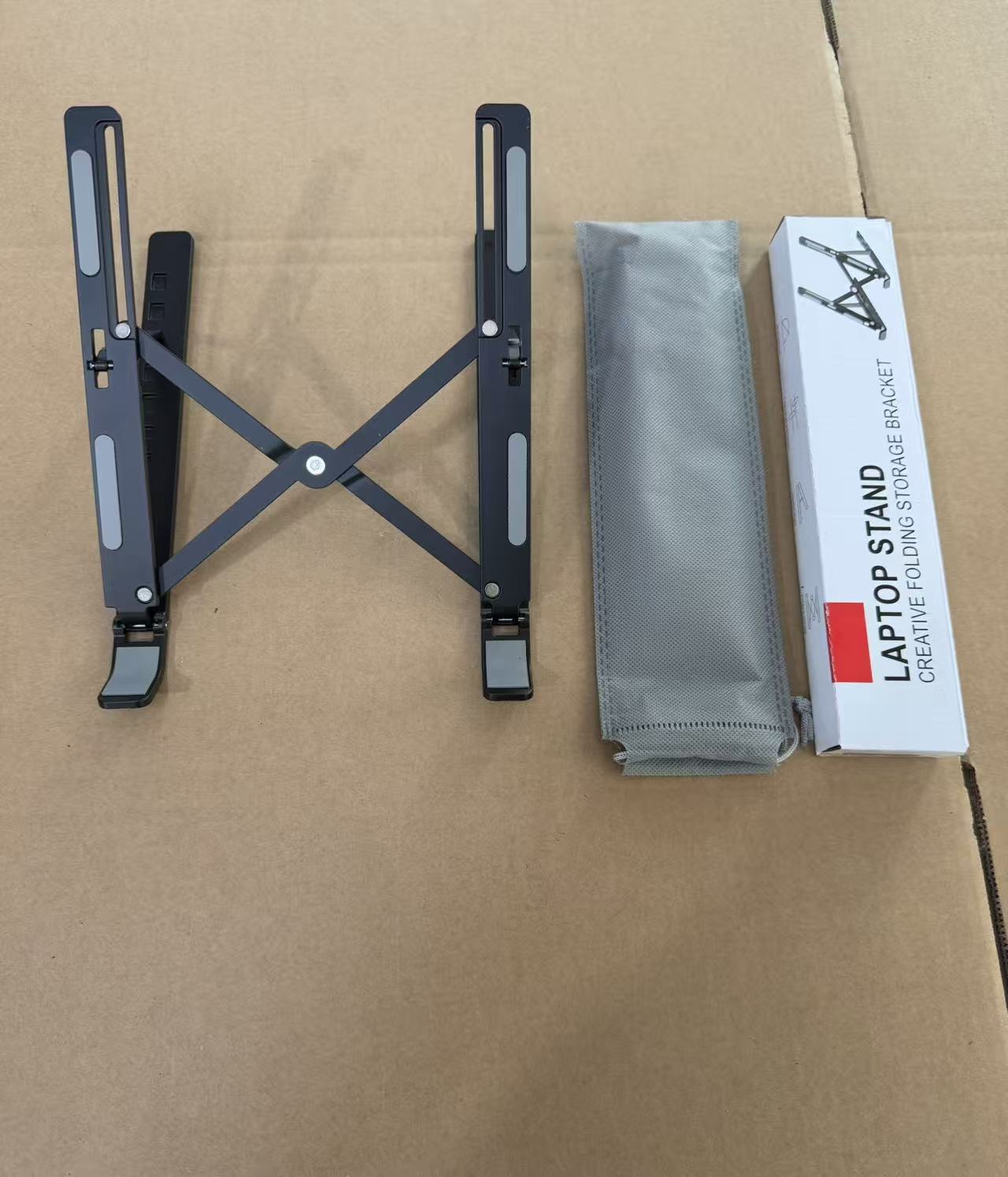 铝合金散热器折叠手提便携适用于平板架桌面笔记本电脑支架增高 pic 4