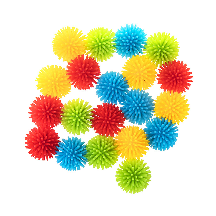 Hot-Selling Decompression Toy Prick Ball Puffer Ball Crystal Massage 3Cm Burr Ball Promotional Gift Vent Ball Bayberry Ball Specification drawing