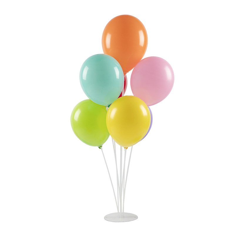 10-inch matte balloon set, round and thickened, 2.2g, cross-border visit to the US, birthday party, celebration and wedding decoration Item Picture