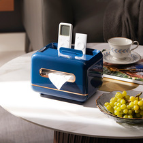 Self-designed light luxury desktop tissue box Tiktok cross-border foreign trade household coffee table creative storage paper box
