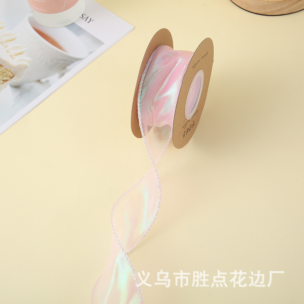 鱼尾纱丝带/蛋糕烘培缎带/礼物包装织带细节图
