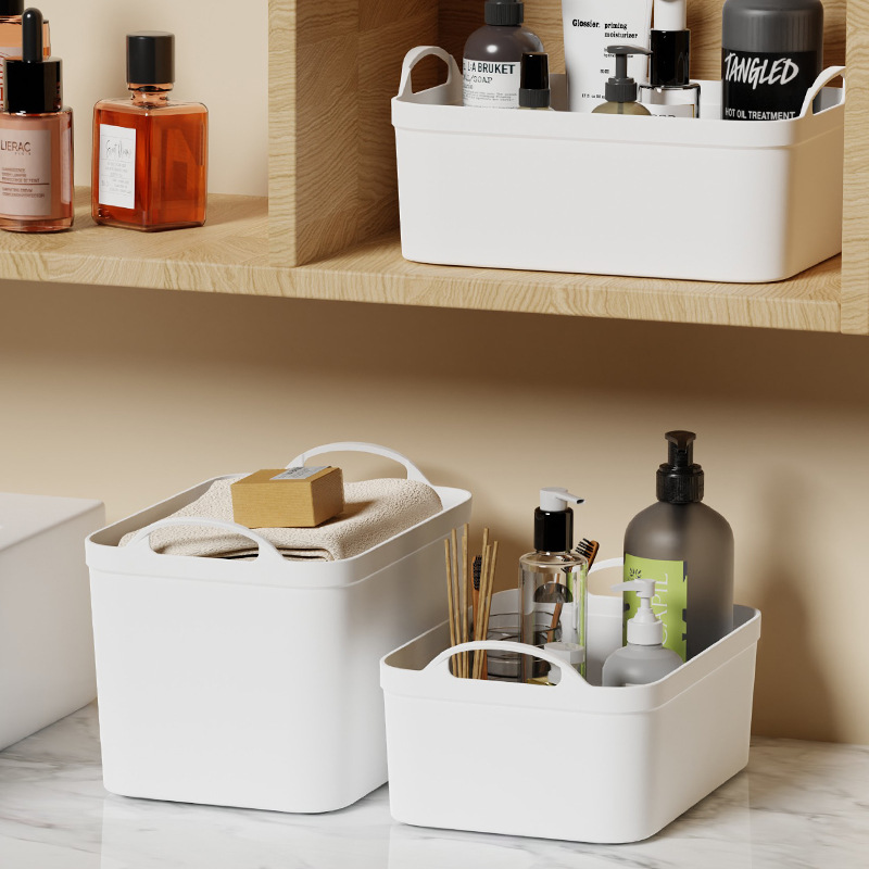 Household Storage Box Portable Storage Box Wardrobe Clothes Sundries Storage Box Plastic Box details Picture