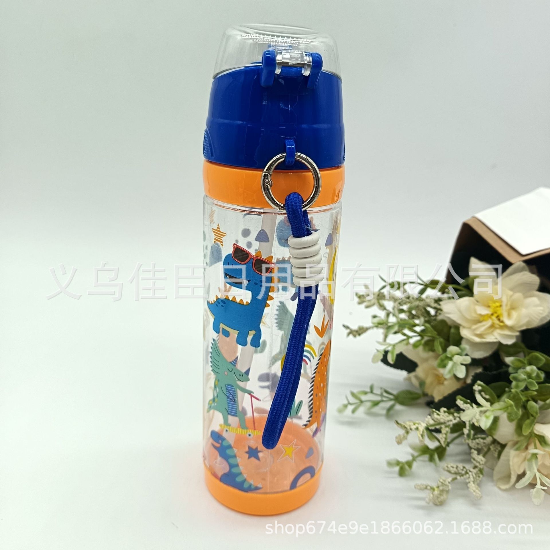 Cross-border best-selling children's water cups, portable space cups for direct drinking, double drinking water cups with cute and fun patterns Application Scenario