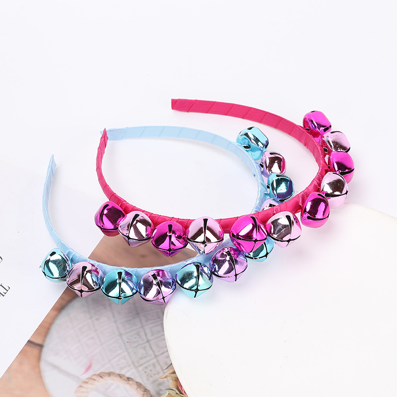 Qiwei Accessories Exclusive Qiwei Accessories Exclusive Fresh Girl Mesh Small Flower Color Diamond Braid Headband details Picture