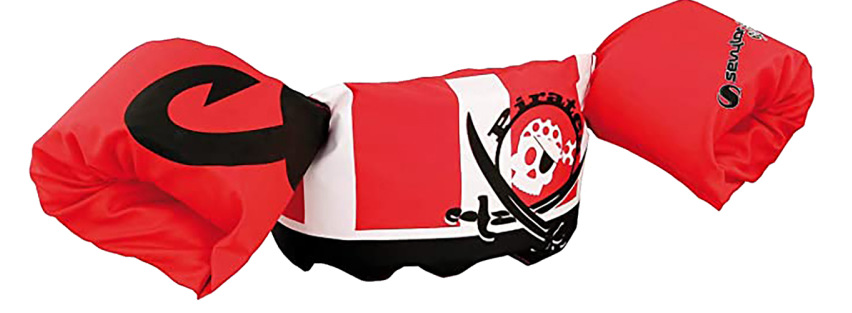 Children's Foam Hand Sleeve Life Jacket Baby Learn To Swim Buoyancy Swimsuit Arm Swim Ring Oxford Cloth In Stock Item Picture