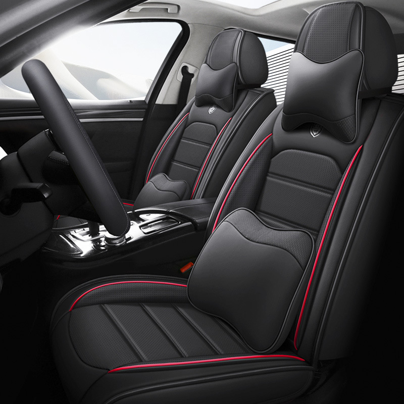 Cross-border foreign trade car seat covers, all-season seat cushions, fully enclosed seat covers, Napa leather car cushions, manufacturer wholesale and consignment Application Scenario