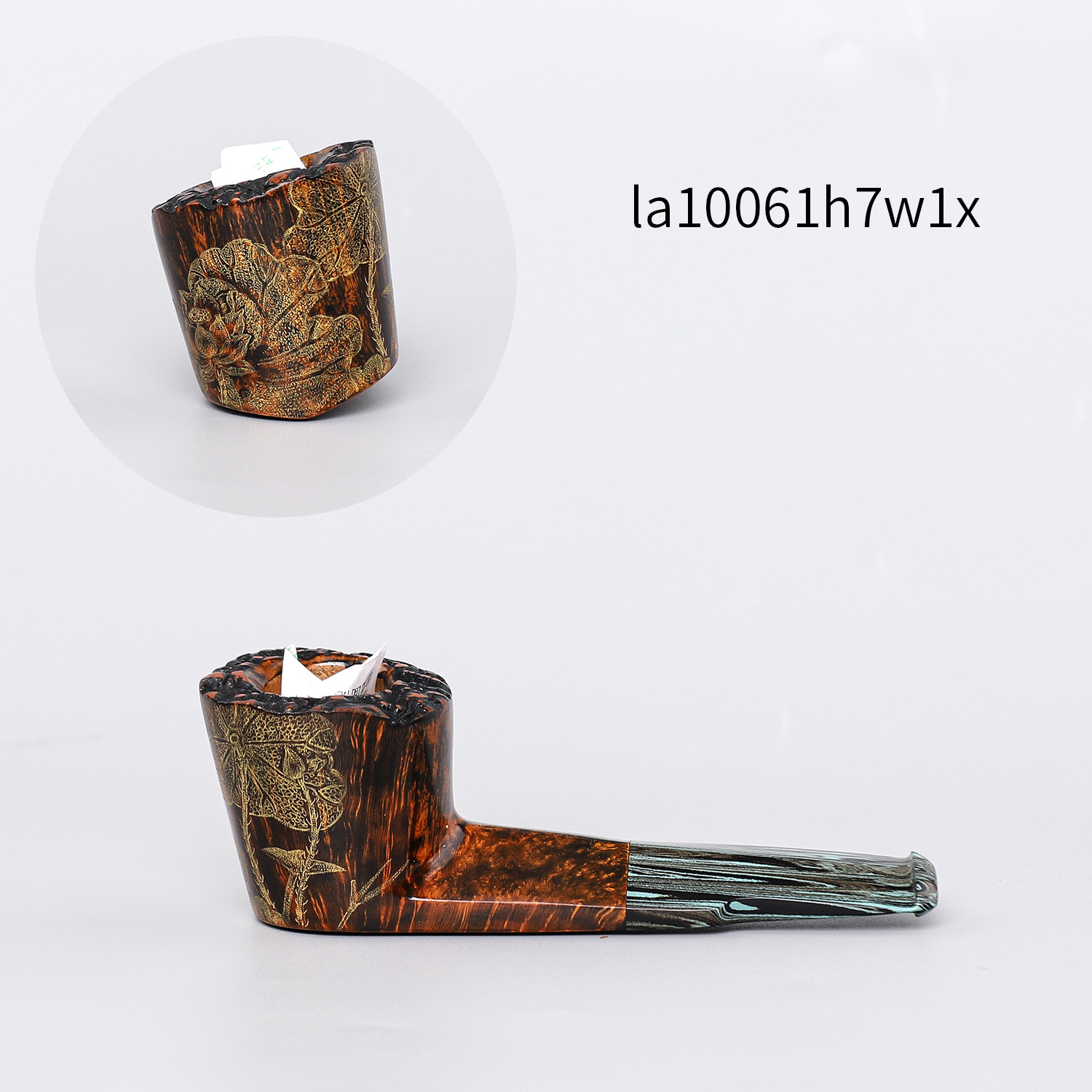 木香手自由式石楠根瘤斗石楠木烟斗坎伯兰烟嘴实木烟斗木制隐雕斗