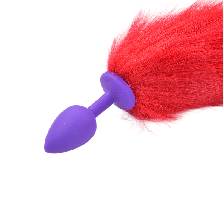 Dahong Foreign Trade Fox tail anal Plug Joint Sex Toy SM Foreplay Interactive Massager G Point full figure