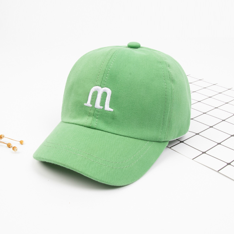 Nuevos modelos sombreros para niños primavera/otoño para niños y niñas gorras de pato gorras de béisbol verano slim sombreado m bordado sombreros de sol Specification image