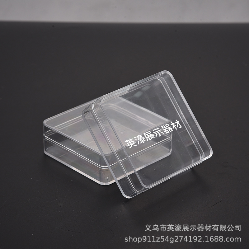 Transparent Jewelry Necklace Ring Earrings Acrylic Small Square Storage Box Small Portable Mini With Cover Manufacturers Wholesale Application Scenario