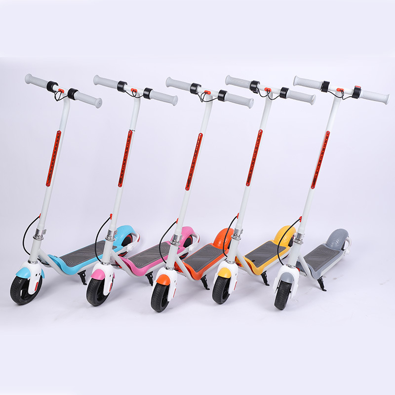 创意 儿童滑板车两双轮便携踏板车高端小型儿童滑步车电动滑板车图