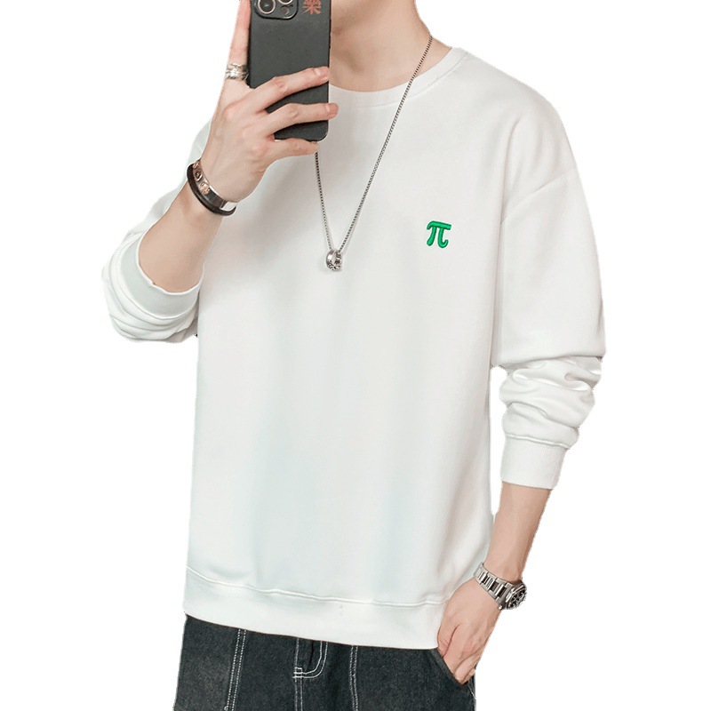 Men's hoodie 2022 new long-sleeved T-shirt for men, autumn round neck trendy brand, cool and loose, one-piece consignment Item Picture