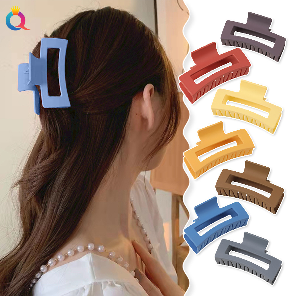 Qiyue Cross-border ins hair clips, stylish shark clips, updo hair grabbers, back of the head hair grabbers, hair accessories wholesale pic 15