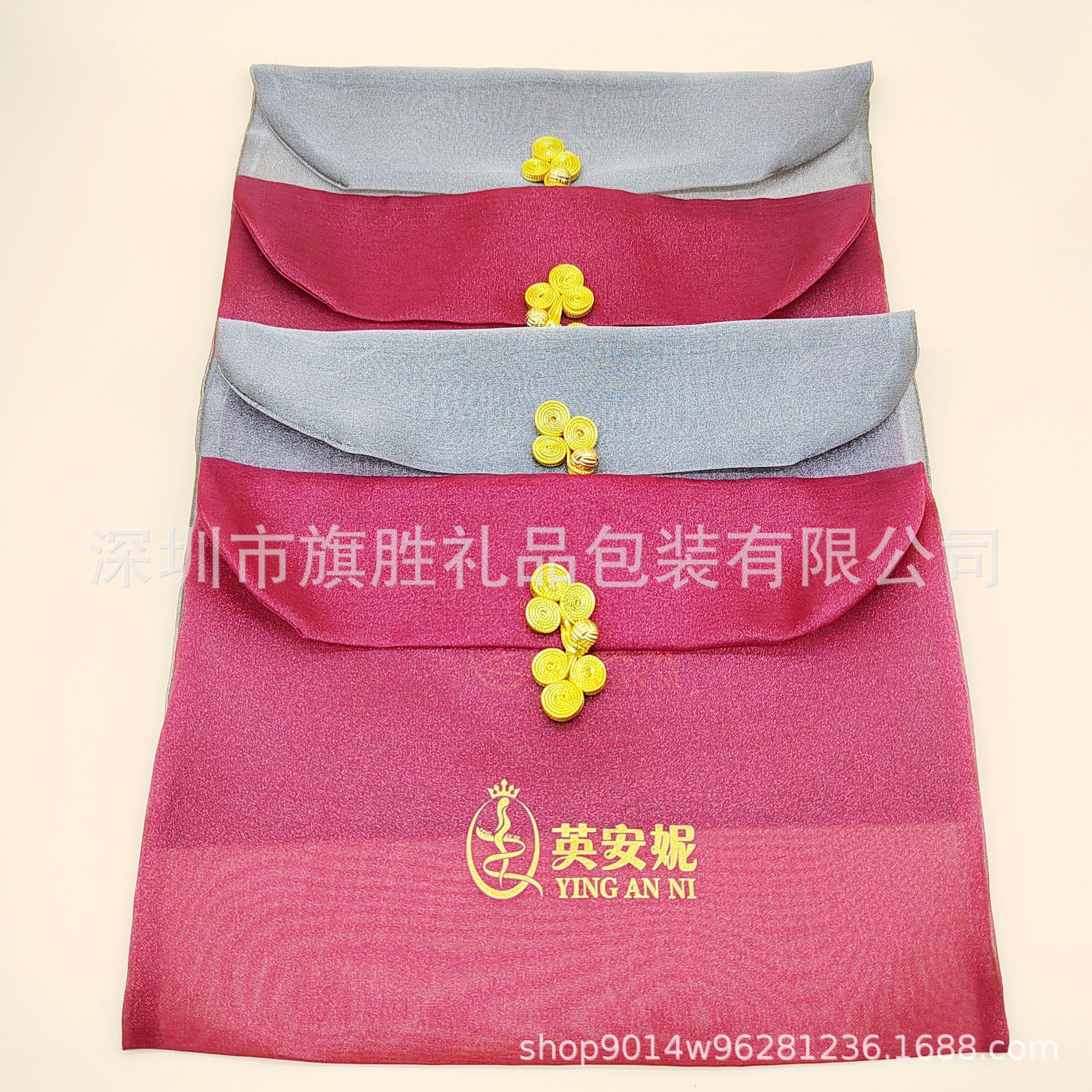 纱袋厂家定制/欧根纱信封翻产品图