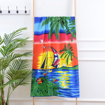 Fibre beach towel